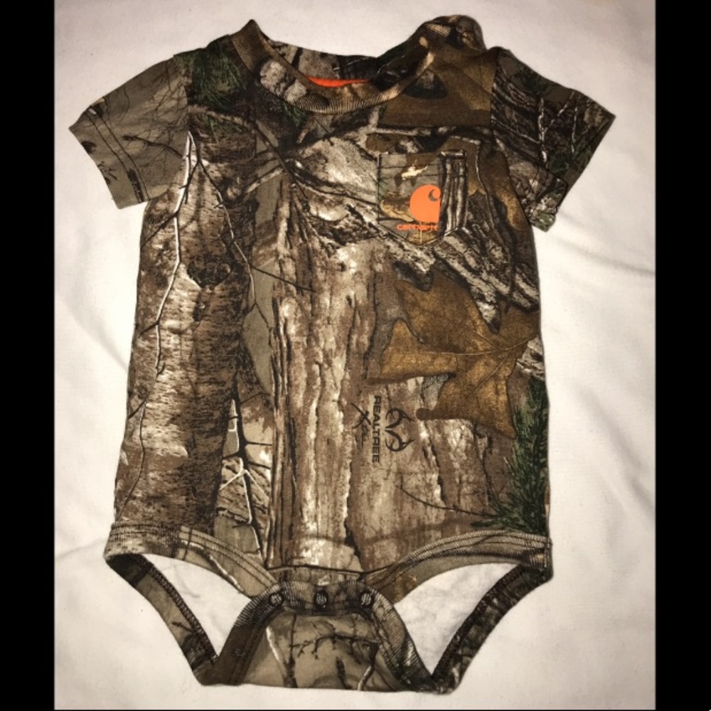 Carhartt Camo Onesie!